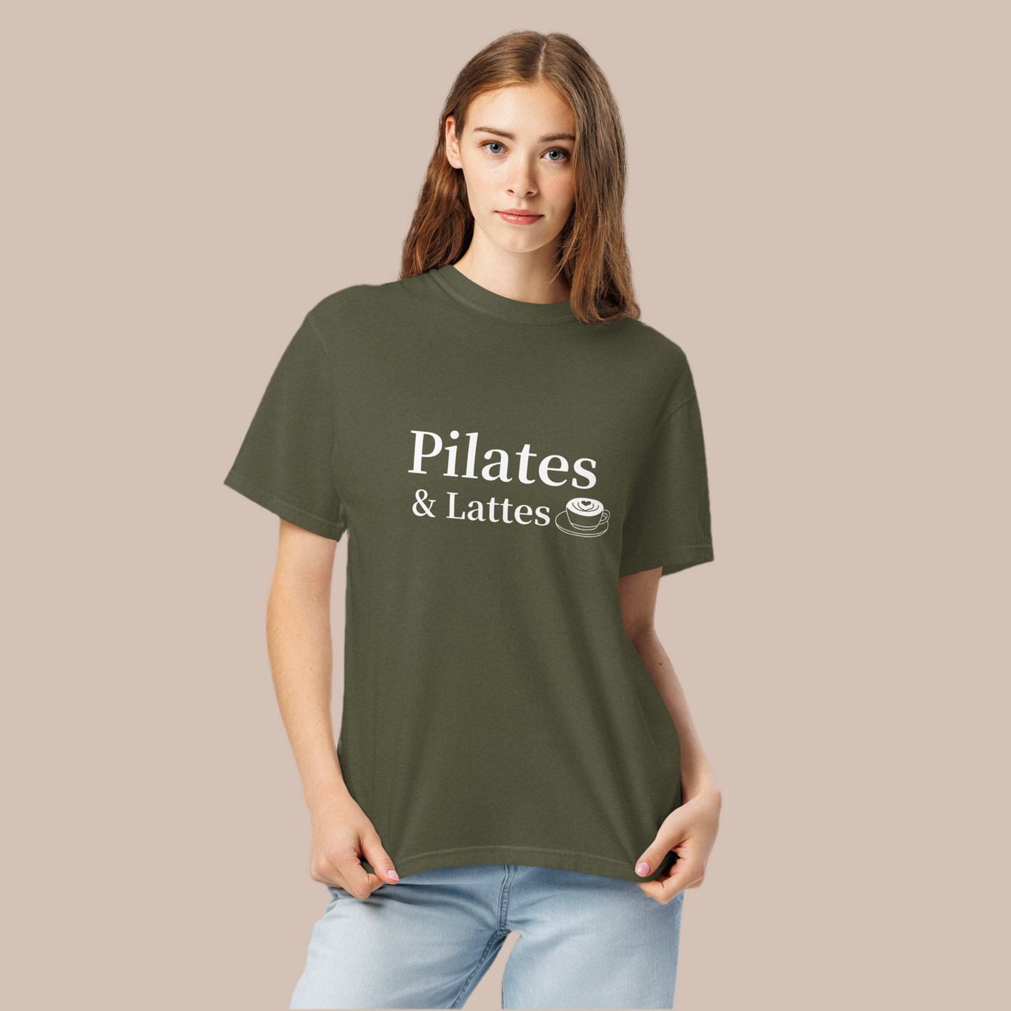 Pilates & Lattes – Coffee & Workout Tee