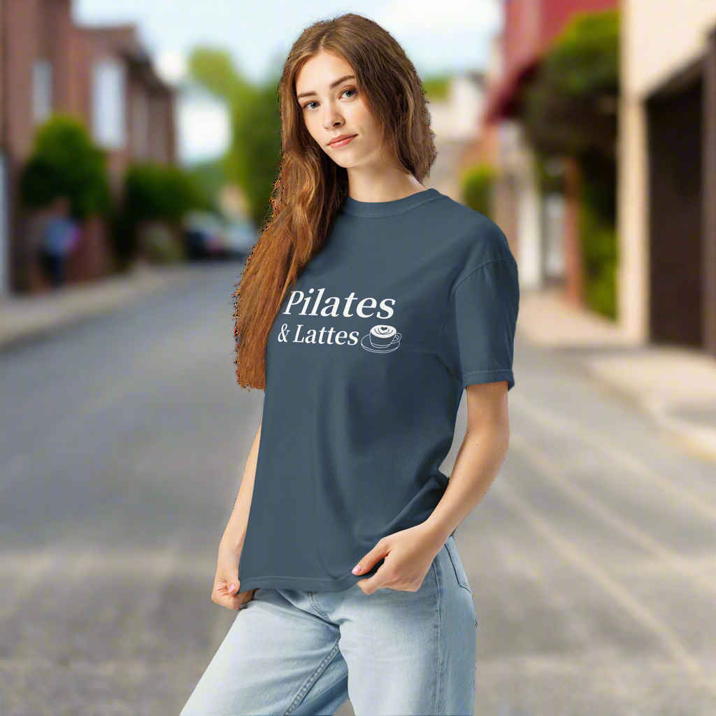 Pilates & Lattes – Coffee & Workout Tee