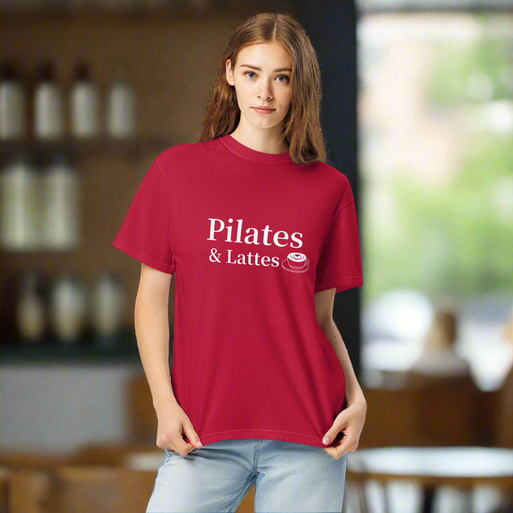 Pilates & Lattes – Coffee & Workout Tee