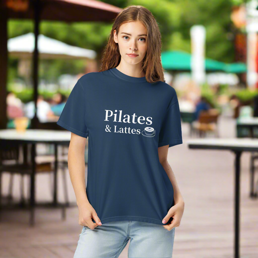 Pilates & Lattes – Coffee & Workout Tee