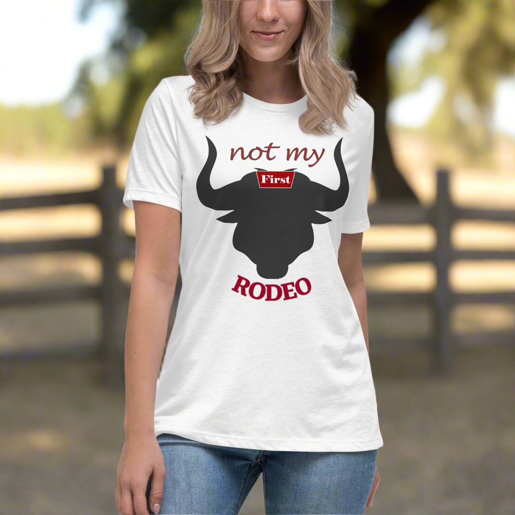Not My First Rodeo – Western Graphic Tee