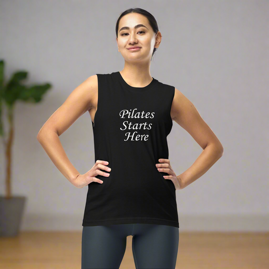 Pilates Starts Here – Women’s Muscle Tank