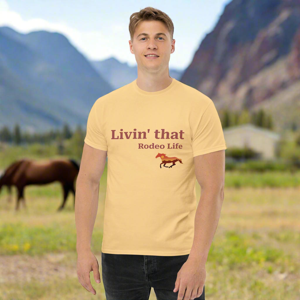 Livin’ the Rodeo Life – Western Lifestyle Tee