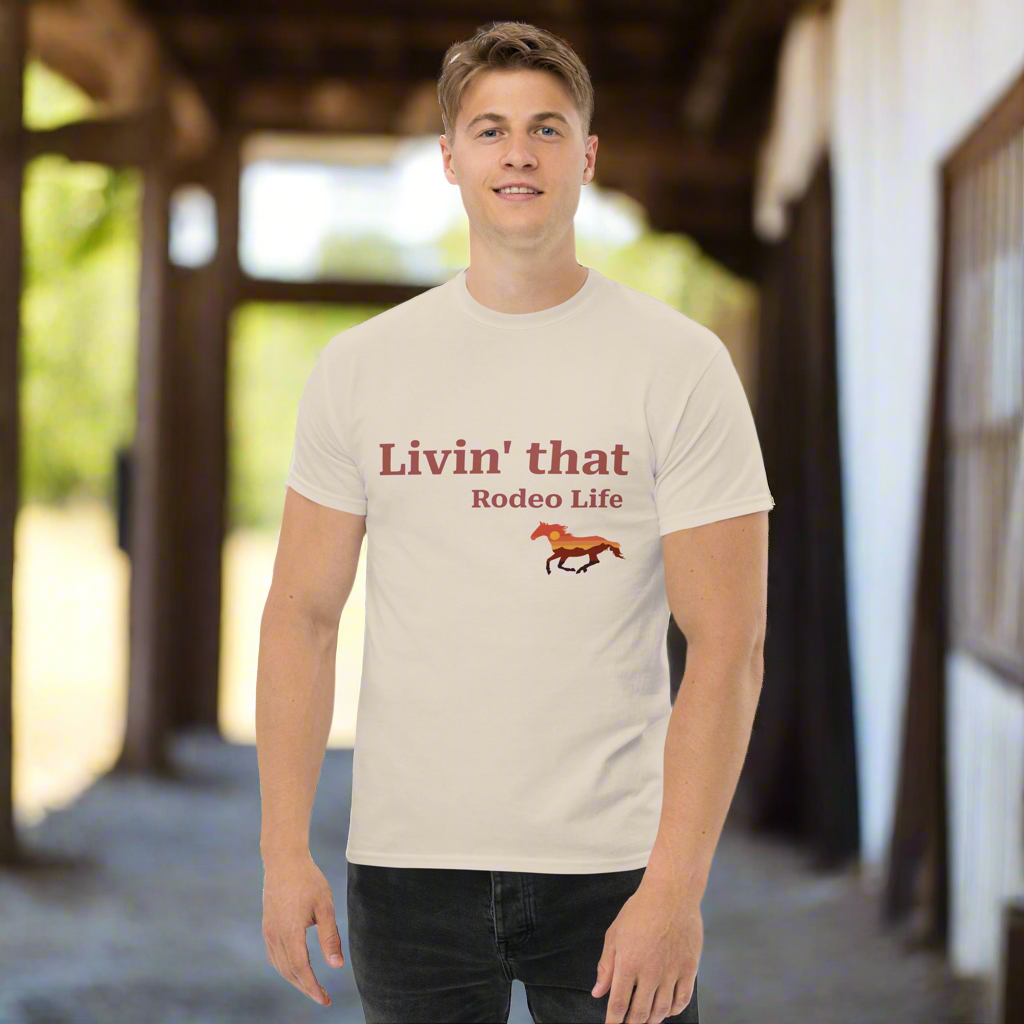 Livin’ the Rodeo Life – Western Lifestyle Tee