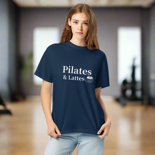 Pilates & Lattes – Coffee & Workout Tee